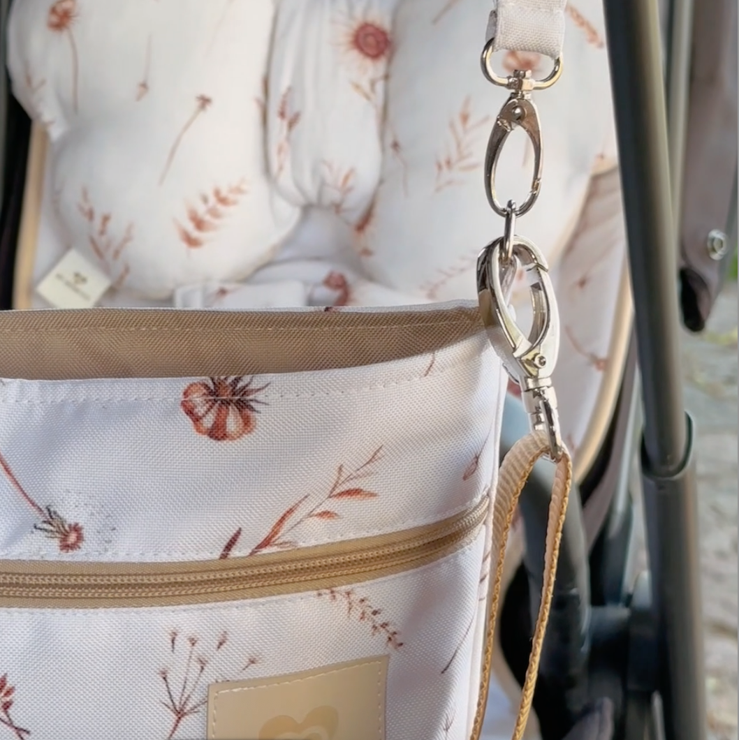 Bambusowa wkładka do wózka Sunflowers - obrazek 2