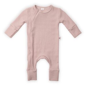 Rampers niemowlęcy Dusty rose