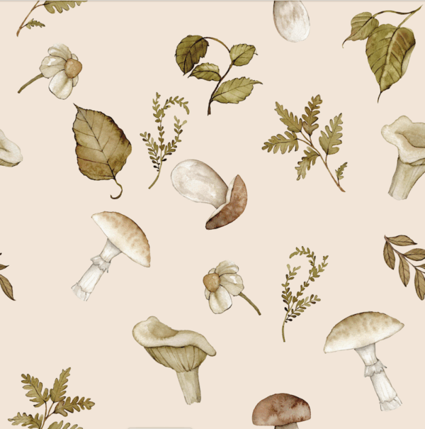 Pościel z wypełnieniem junior Mushrooms