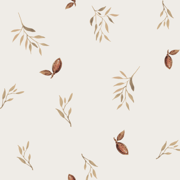 Prześcieradło na przewijak Nut leaves