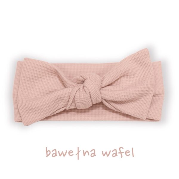 Opaska dziecięca Dusty rose - obrazek 3