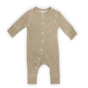 Rampers welurowy Beige