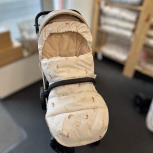 Śpiworek zimowy do wózka Nut Leaves