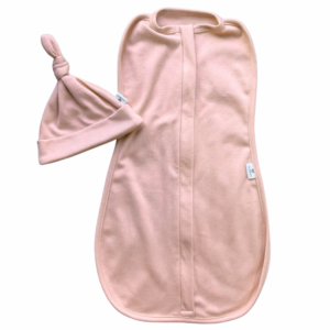 Otulacz niemowlęcy antykolkowy Dusty rose
