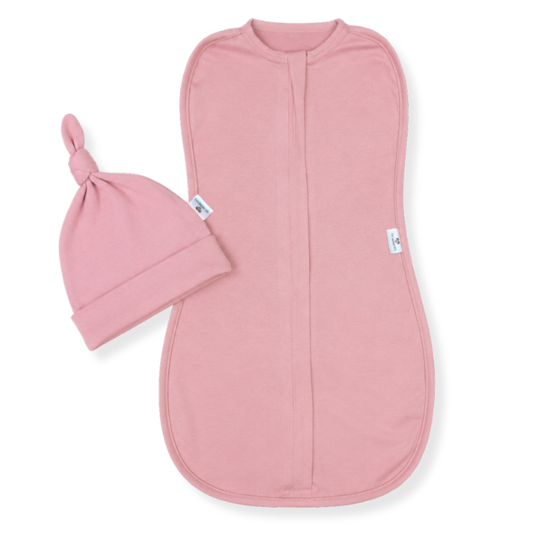 Otulacz niemowlęcy antykolkowy Dusty rose
