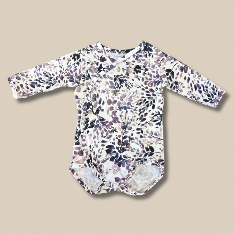 Body kopertowe Pink leaves 3-6 OUTLET