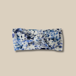 Opaska dziecięca Blue leaves 3-6 OUTLET